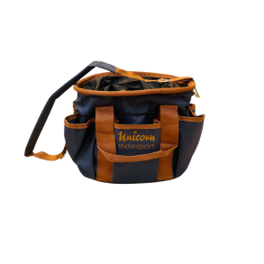 Covalliero Strigletaske m. Unicorn Logo - Navy m. Cognac 