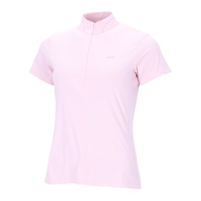Schockem�hle SPPoppy 2.6 Style Zip Polo - Pale Pink 