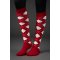 Equipage Lax Str�mper - Fiery Red 