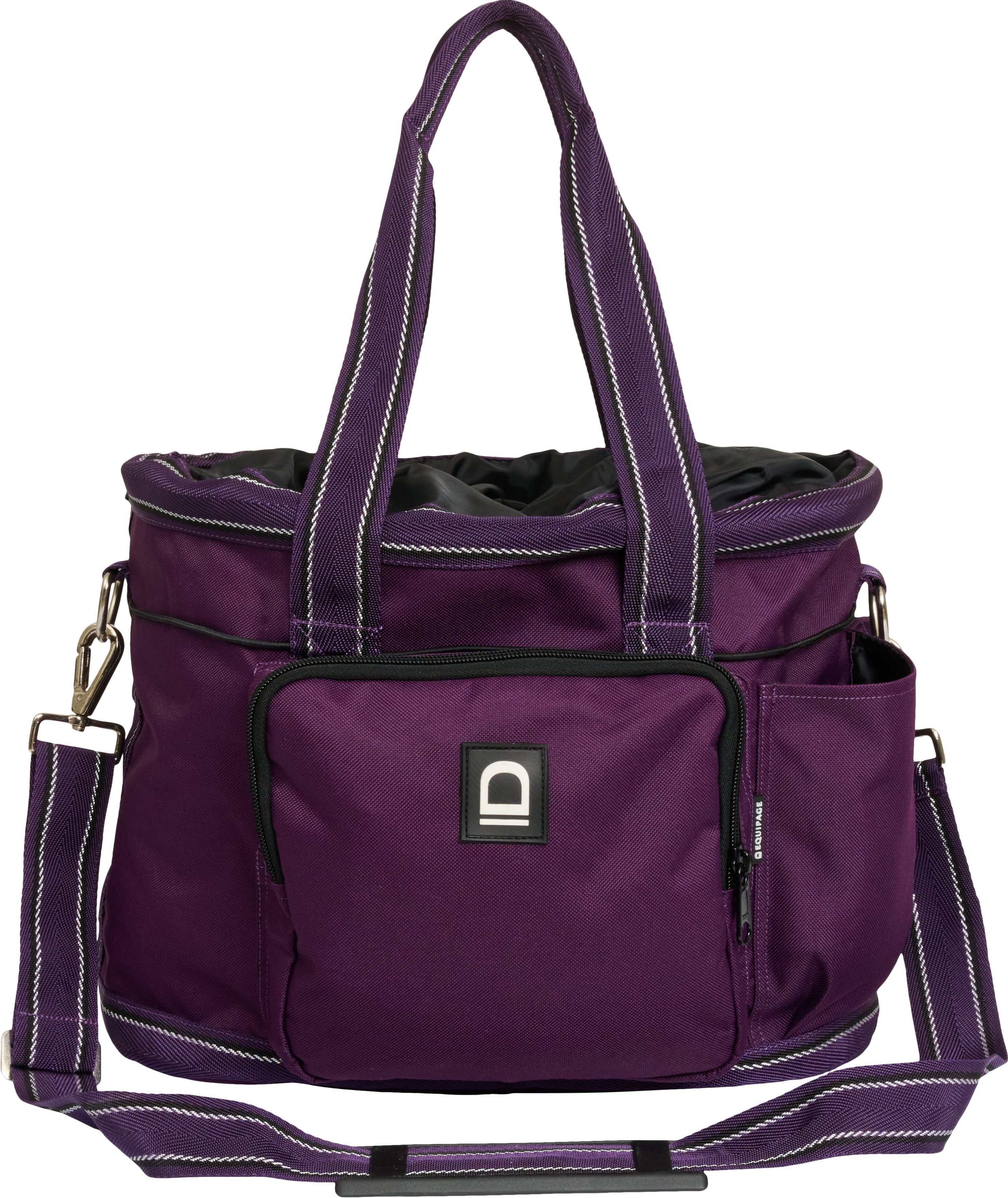 Equipage Darcy Strigletaske - Purple Pennant 