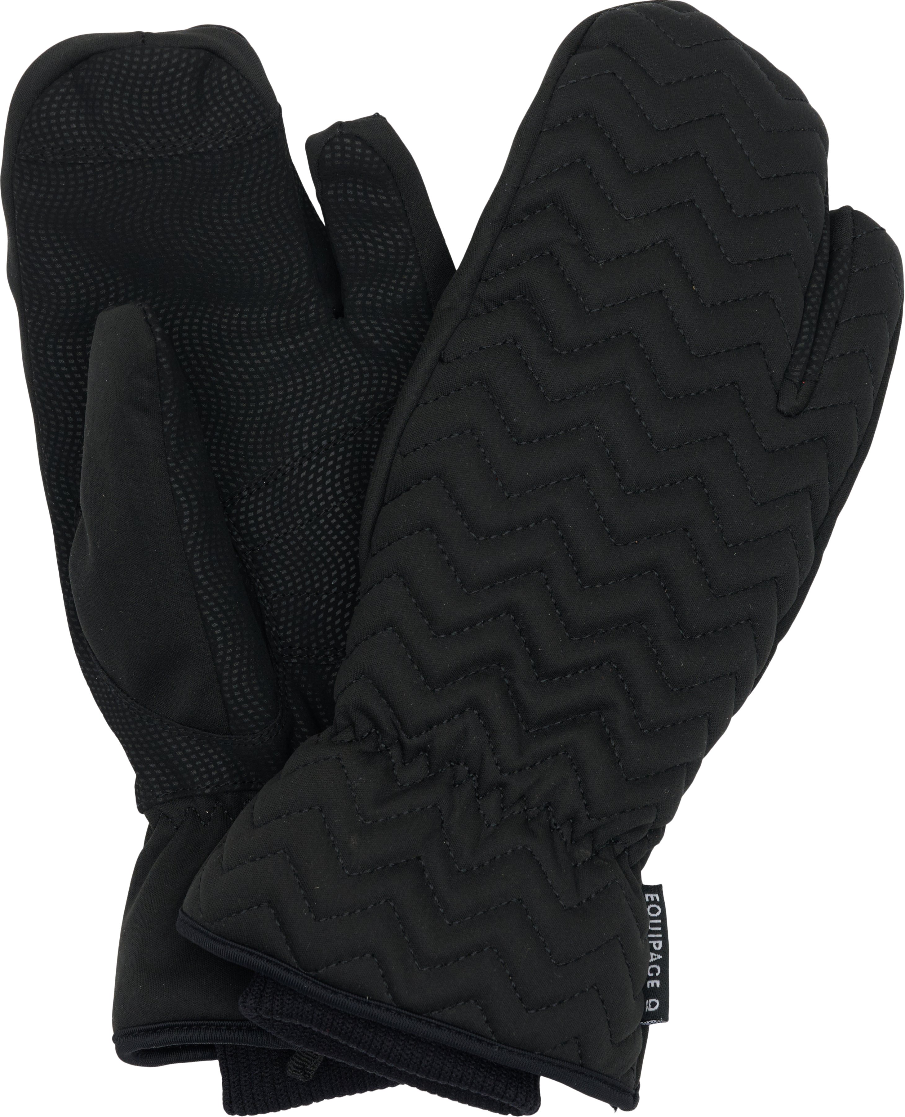 Equipage Verly 3-finger Junior Vinterhandsker - Sort 