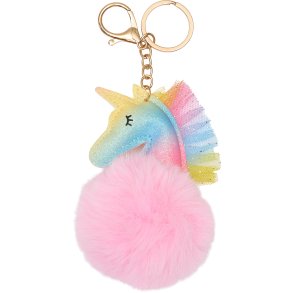Equipage Unicorn Pompon Nglering - Rainbow  