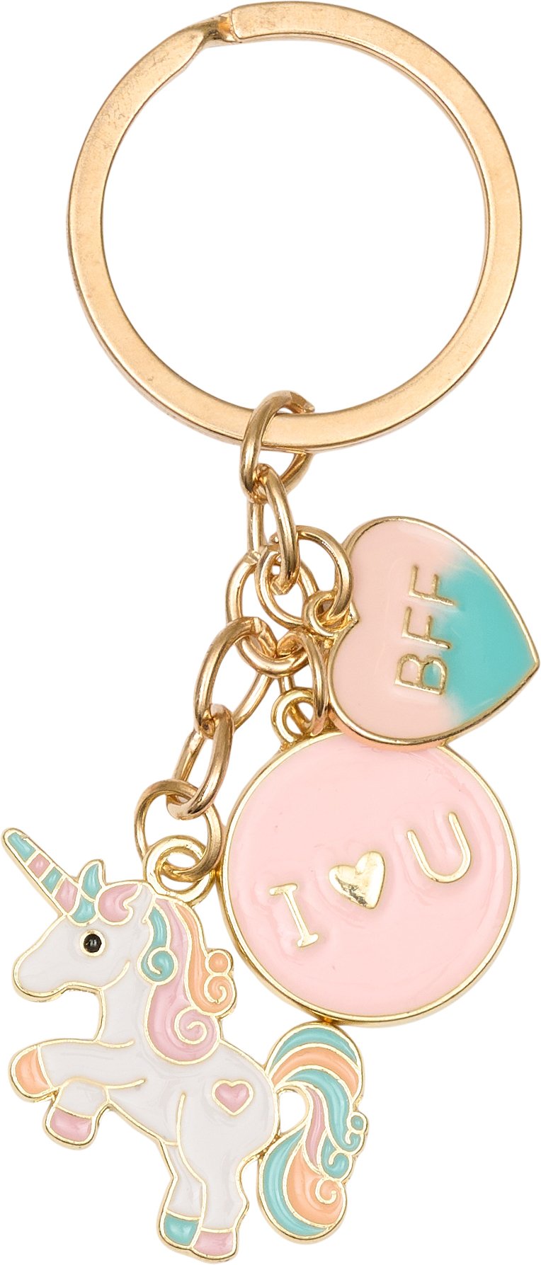 Equipage Unicorn BFF Nglering - Guld 