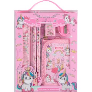 Equipage Unicorn Skrivest - Pink 