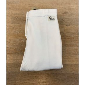 Riders Company Junior Ridebukser m/Grip - Hvid 