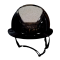 KASK Star Lady Pure Shine Ridehjelm - Sort m. Silver Crystals Carpet 