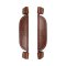 Kllquist Equestrian Lippo Supreme Blinkers - Oak Bark
