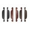 Kllquist Equestrian Lippo Supreme Blinkers - Chocolate 