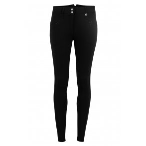 Montar Aba Ridebukser m. Grip - Sort