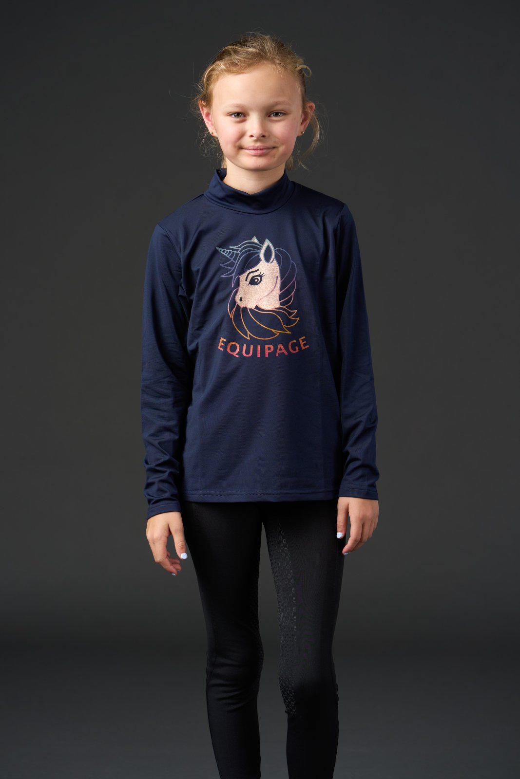 Equipage Vella L/S Trje - Navy 