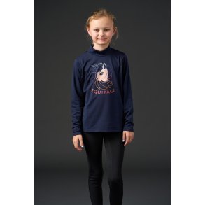 Equipage Vella L/S Trje - Navy 