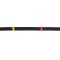 QHP Webtjle m. Farvede Stoppere - Sort m. Stl 