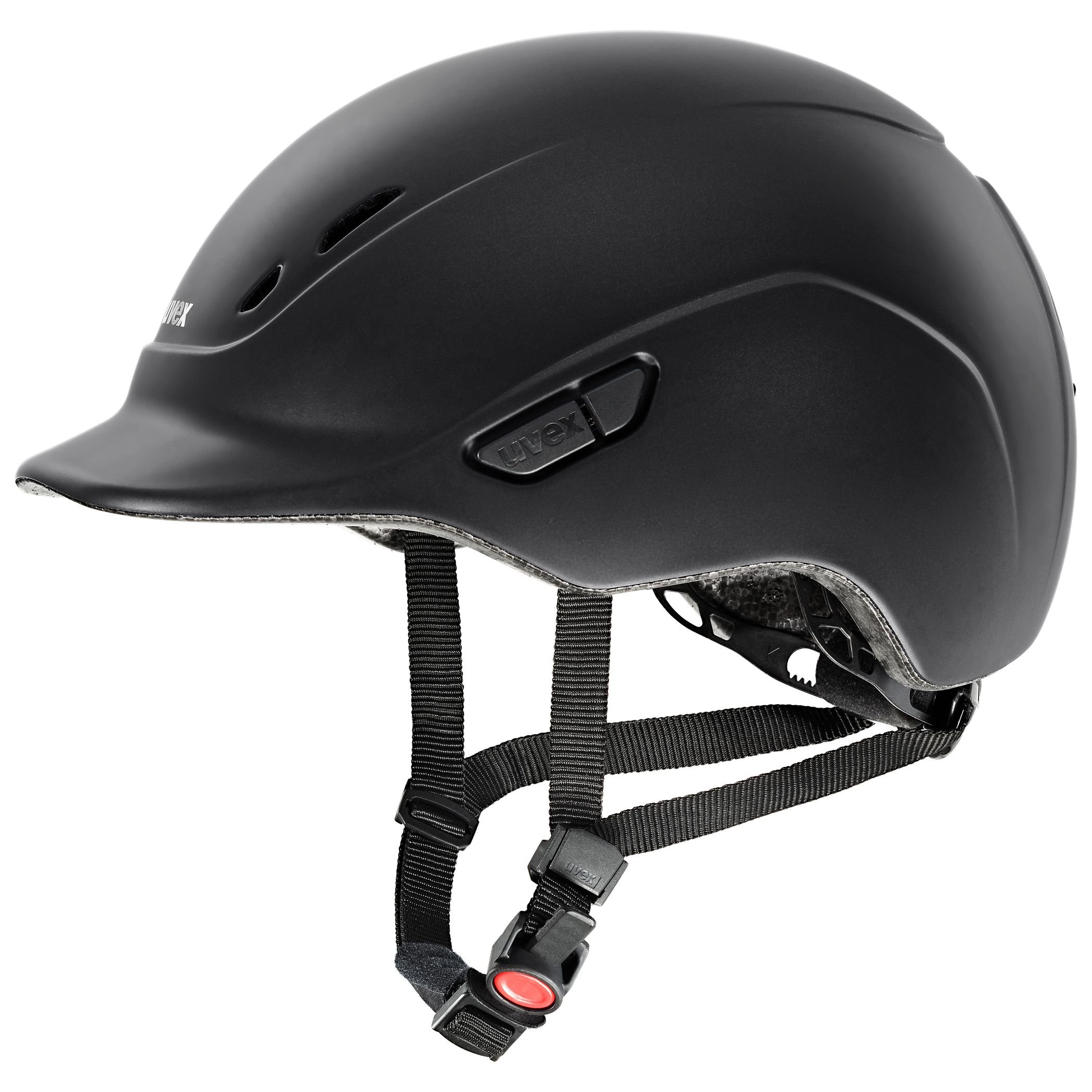 Uvex Kidoxx Junior Ridehjelm - Matt Sort 