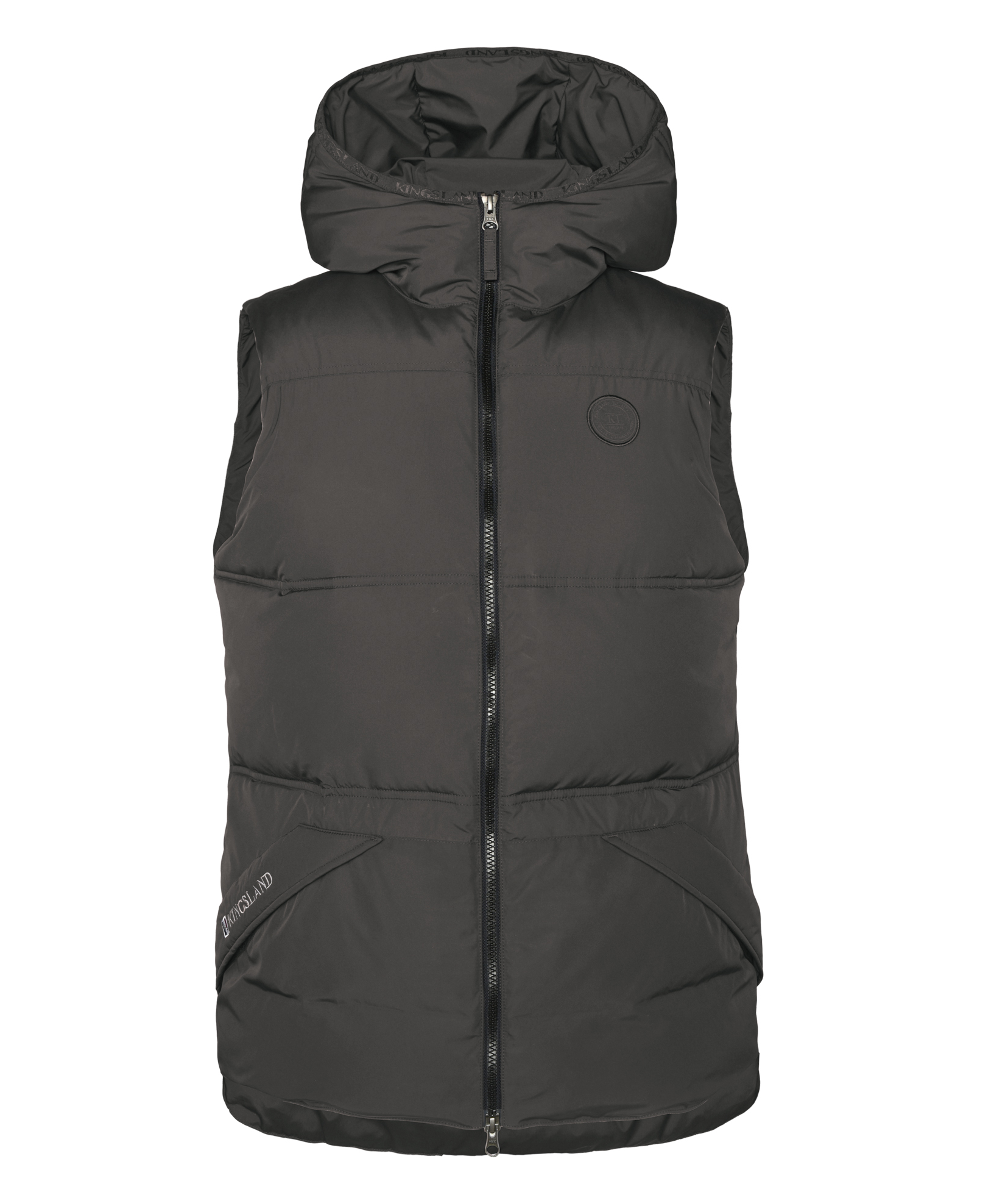 Kingsland Rowen Unisex Vest - Green Gunmetal 