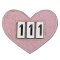 QHP Heart Stvnenummer - Flere Farver 