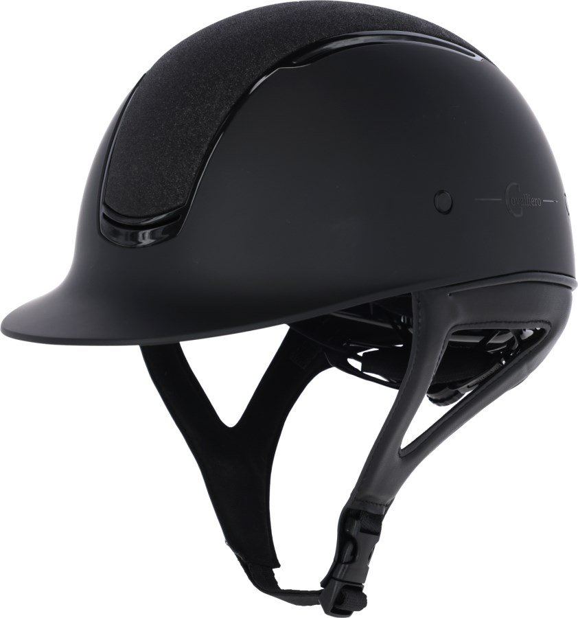 Covalliero Eclipse Ridehjelm m. Glitter - Sort 