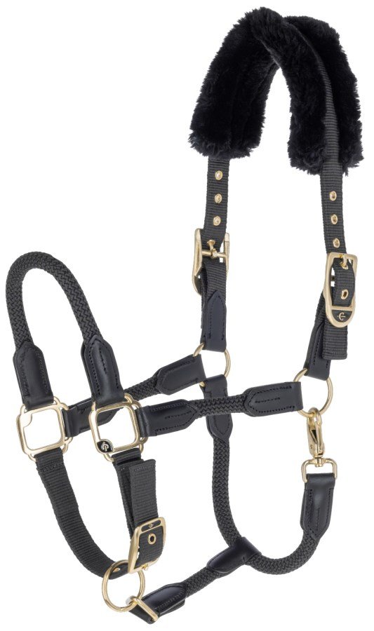 Covalliero Anniversary Grime m. Faux Fur - Graphite 