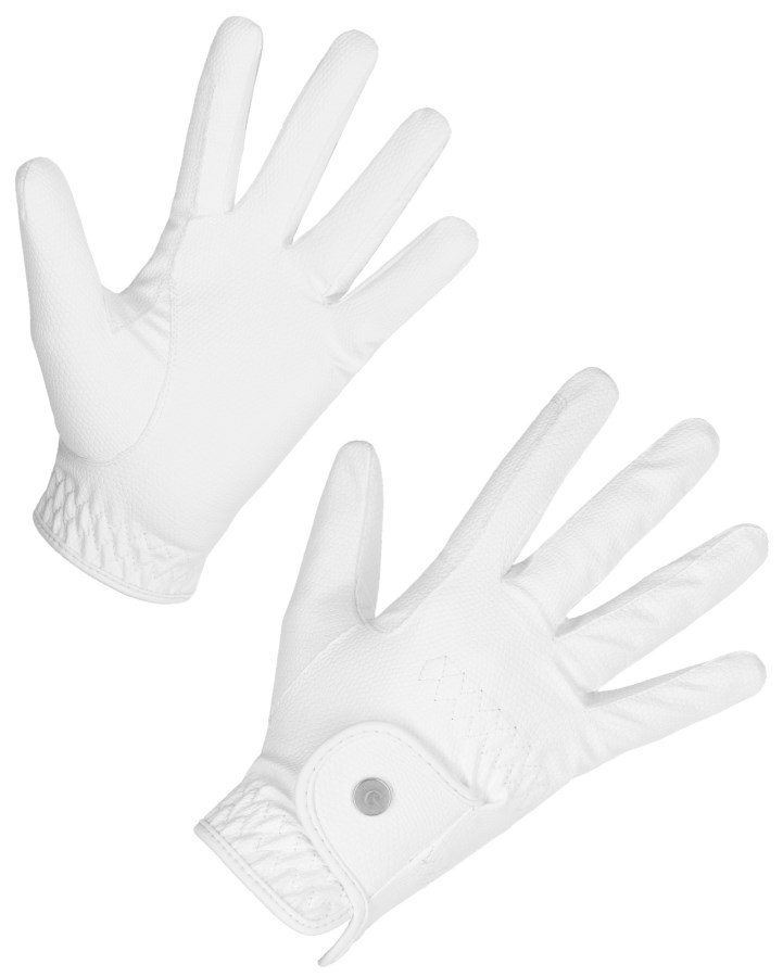 Covalliero Antana Ridehandsker - Hvid 