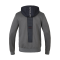 Kingsland Earl Unisex Sweat Jakke - Grey Forged Iron Melange 