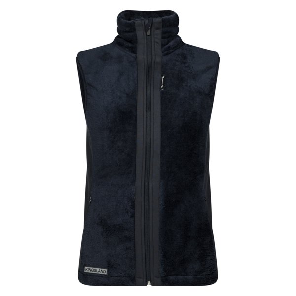 Kingsland Gladys Teddy Fleece Vest - Navy 