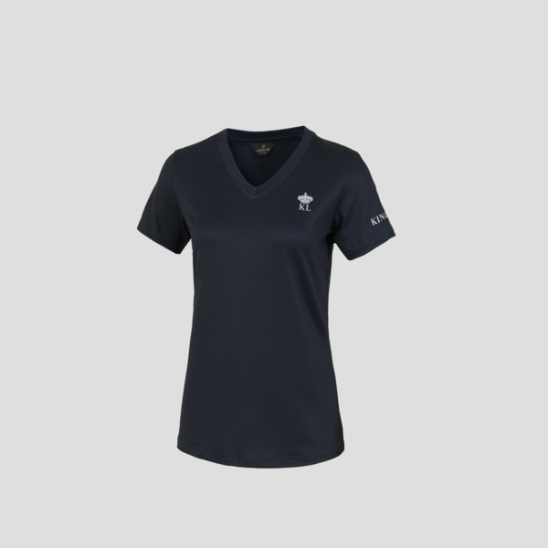 Kingsland Dayana V-hals T-shirt - Navy 