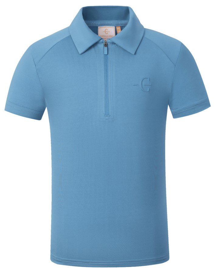 Covalliero Junior Polo - Smoked Blue 