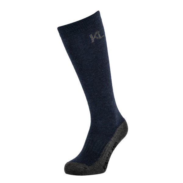 Kingsland Verona Lang Wool-Mix Strmper - Navy 