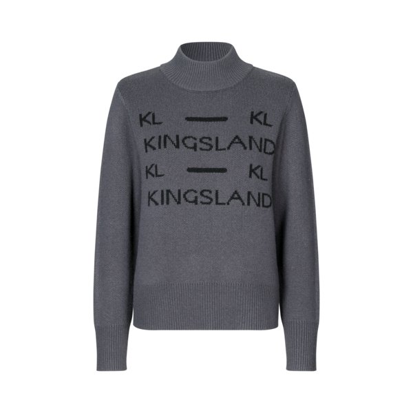 Kingsland Villut Strik Pullover - Grey Forged Iron 