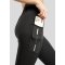 Montar Star Summer Tights m. Foil Logo Print - Sort m. Slv