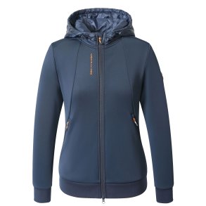 Covalliero Hoody Jakke - Dark Navy 