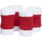 HorseGuard 4 pk. Julegamacher - Rd m. Hvid  
