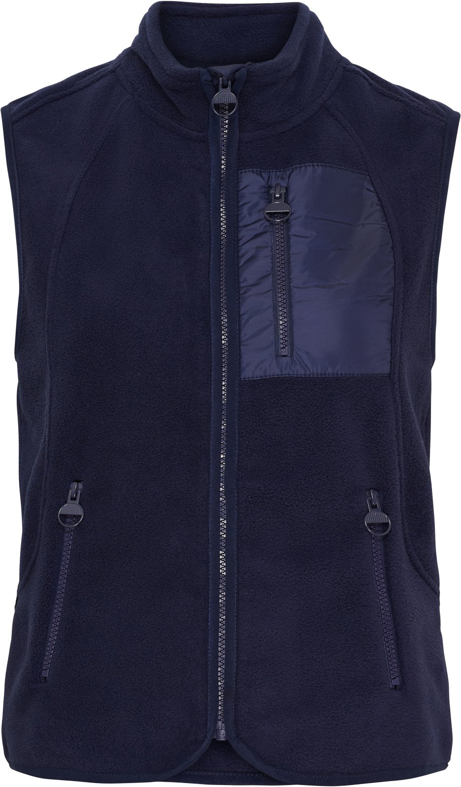 Equipage Aria Junior Polar Fleece Vest - Navy 