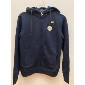 Cavalleria Toscana Zip Junior Hoodie - Navy 
