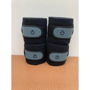 Cavalleria Toscana 4 Tech Bandager - Sort m. Petrol 