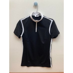 Cavalleria Toscana Showshirt - Sort m. Hvid 