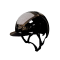 KASK Star Lady Pure Shine Ridehjelm - Sort m. Silver Crystals Carpet 