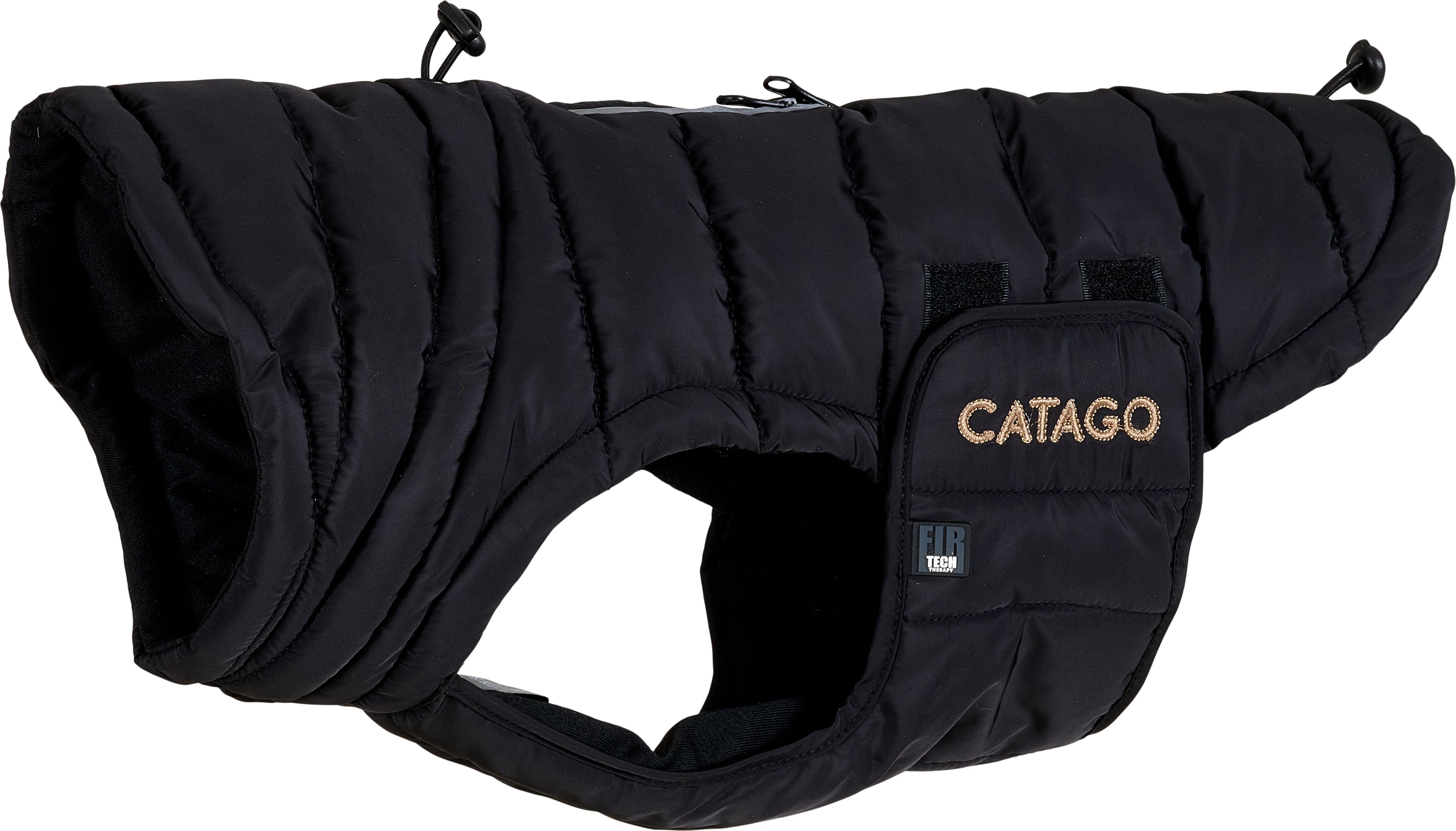 Catago Fir-tech Puffer Hundedkken - Sort 