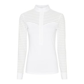 Catago Phelina Langrmet Showshirt - Hvid 