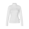 Kingsland Michela Rollneck Striktrje - Hvid m. Glimmer 