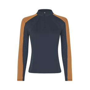 Kingsland Megan L/S Trningstrje - Navy m. Argan Oil & Glitter 