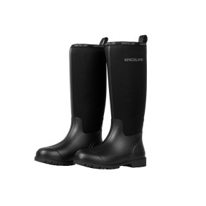 Kingsland Maria Gummistvler - Sort 