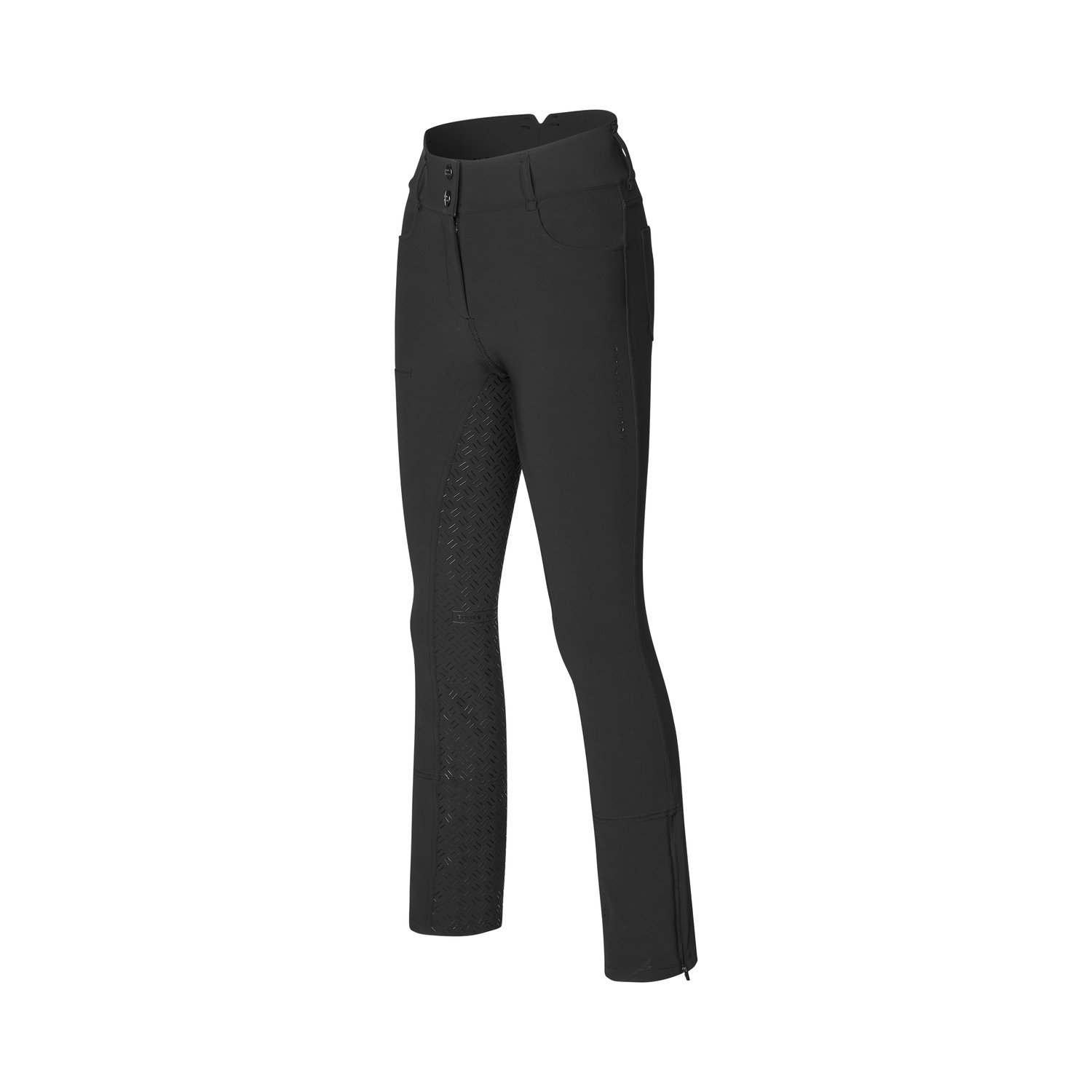 Eques Kingsland Freja Jodphur Ridebukser m. Fuld Grip - Sort