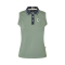 Kingsland KLLaura Sleeveless Polo - Green Agave 