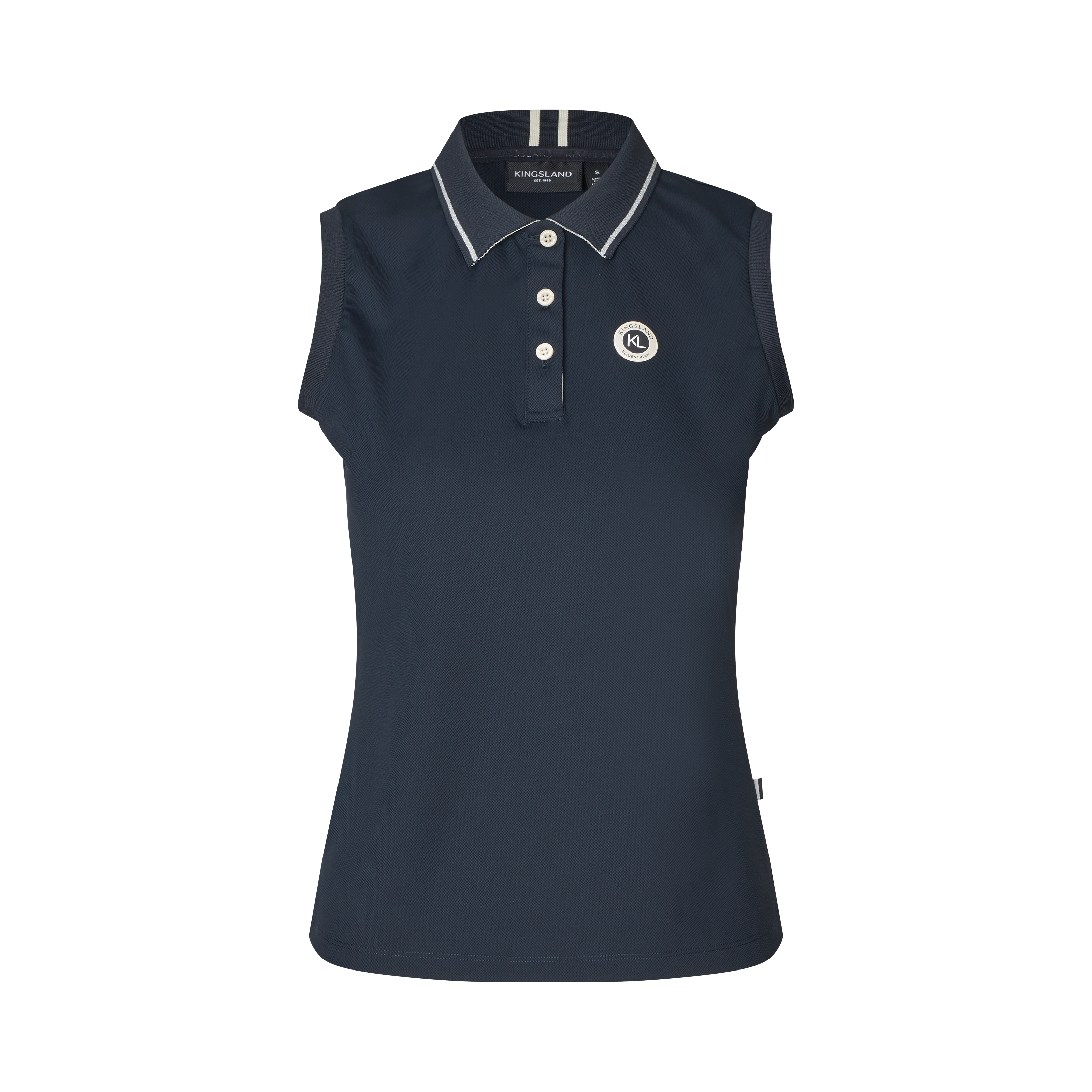 Kingsland KLLaura Sleeveless Polo - Navy