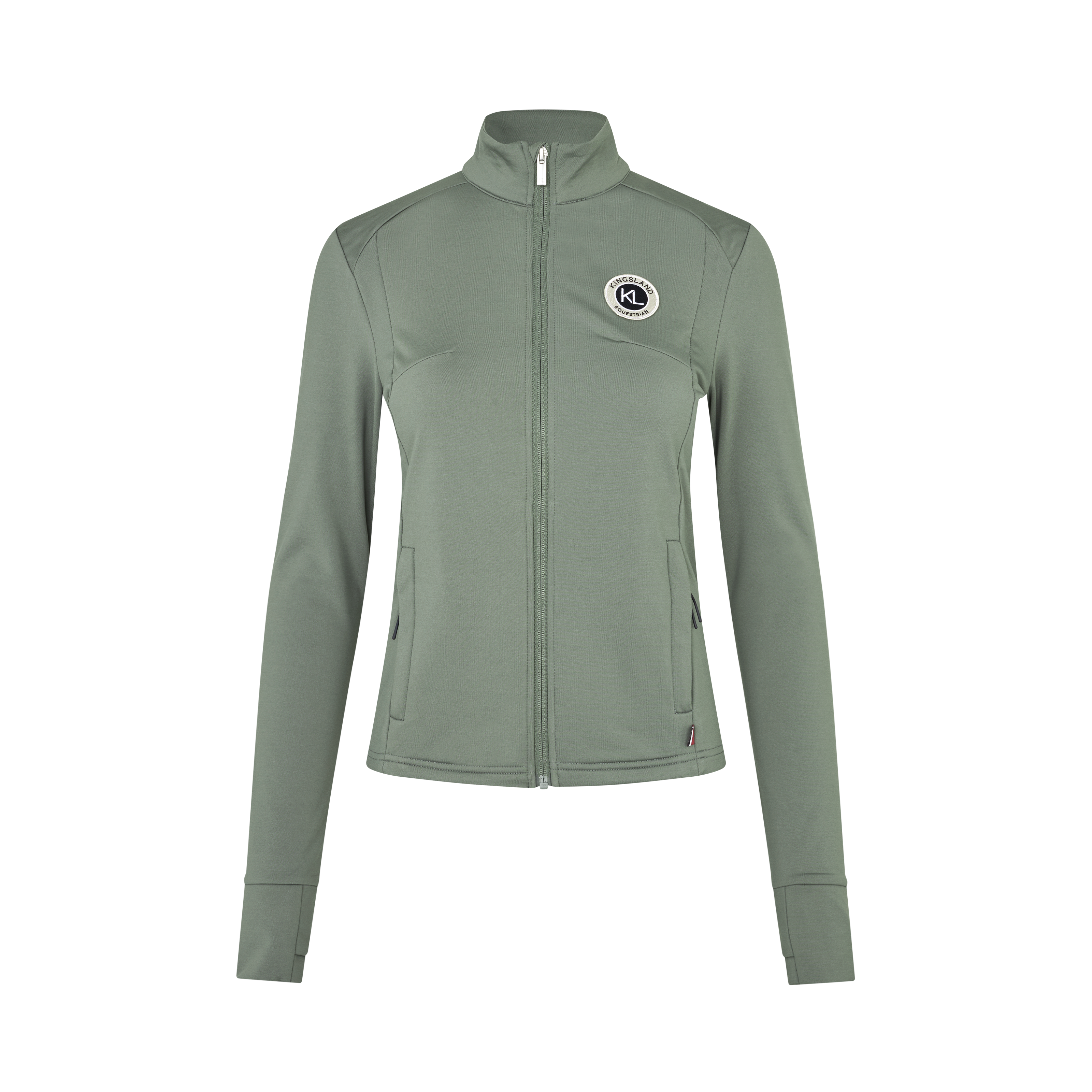 Kingsland KLLucy Microfleece Tr�je - Green Agave