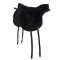 QHP Super Soft Bareback Pad - Sort 