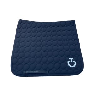 Cavalleria Toscana Circular Quilted Jersey Underlag - Sort m. Hvid 