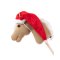 My Hobby Horse Nissehue til Kphest - Rd m. Hvid 