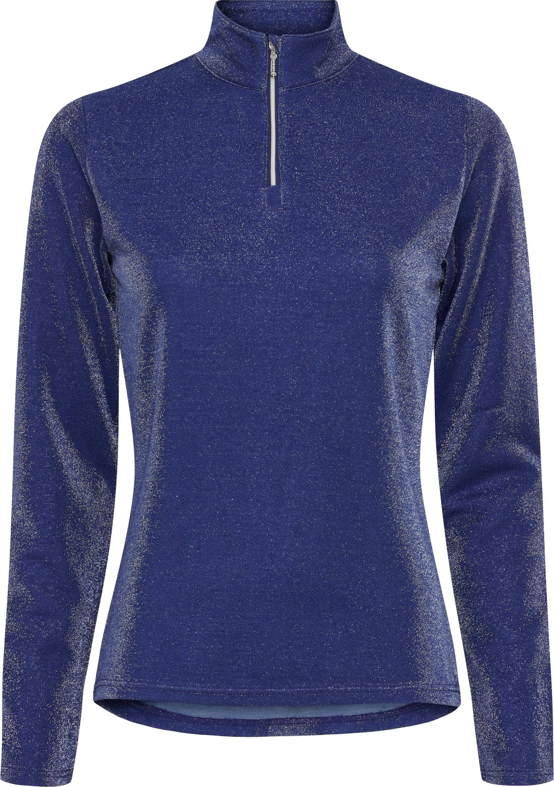 Equipage Shimmer L/S Trje - Navy 
