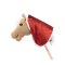 My Hobby Horse Rd Glitter Dkken til Kphest - Rd m. Hvid 